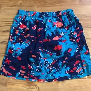 Lilly Pulitzer cotton skirt elastic waist